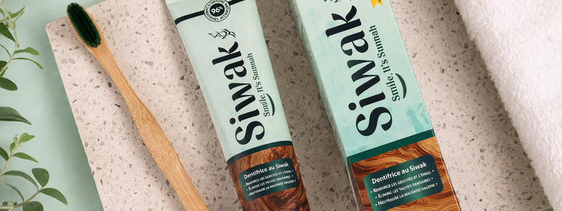 Siwak Menthe : Fraîcheur & Blancheur Bio