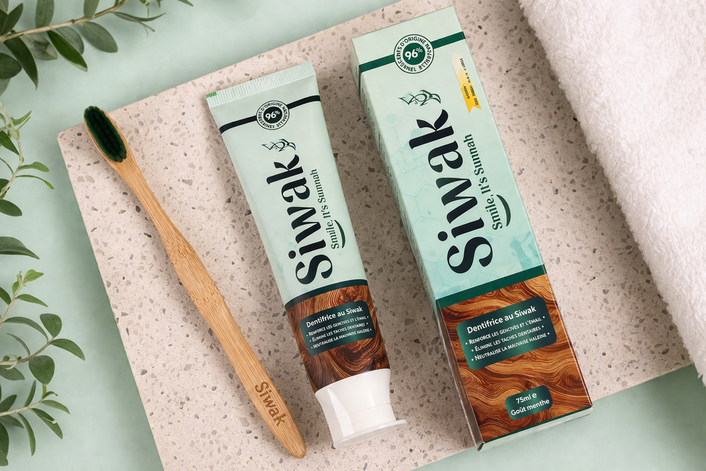 Siwak Menthe : Fraîcheur & Blancheur Bio