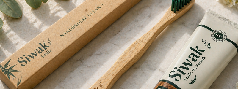 Brosse à dents : L'alternative 100% végétale