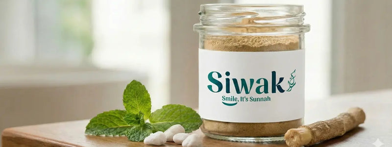 Siwak en poudre de chez SIWAKSMILE