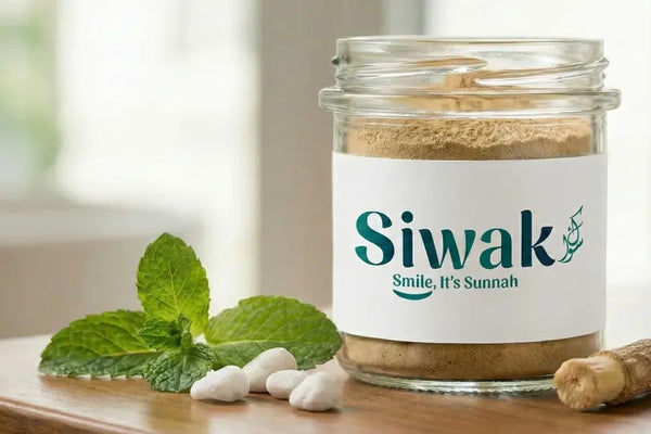 Siwak en poudre de chez SIWAKSMILE