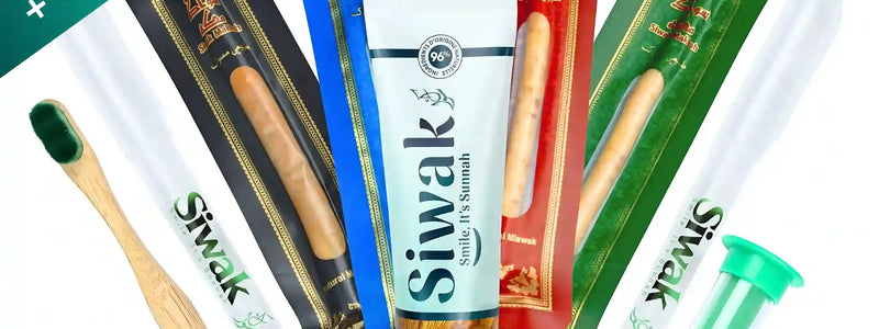 Pack de siwak smile différentes saveurs