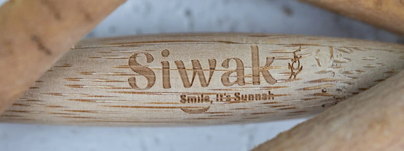 Bâtonnets de Siwak naturels gravés - Brosse à dents traditionnelle islamique écologique
