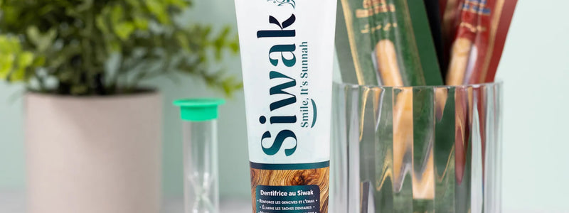 Pack dentifrice Siwak avec brosse bambou et collection de bâtonnets siwak colorés - Hygiène bucco-dentaire naturelle