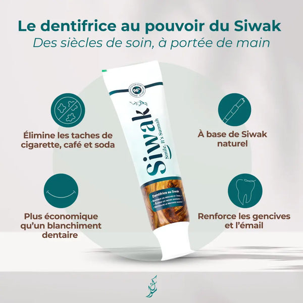 Dentifrice SiwakSmile 2.0 + BrushTimer