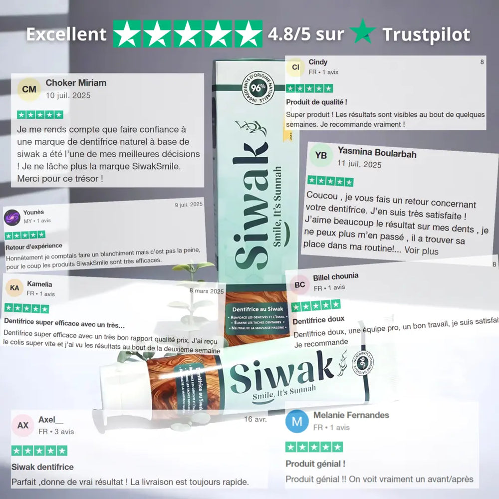 Kit de démarrage SiwakSmile — 28 jours